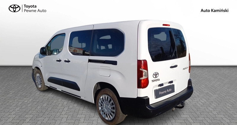 Toyota Proace City Verso cena 78900 przebieg: 127450, rok produkcji 2021 z Luboń małe 379